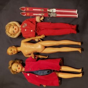 Vintage lot of Tammy dolls ideal